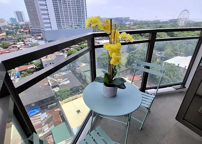 Big 1br Balcony -60sqm-pet -parking -moa,picc,ccp,wtc Apartamento *