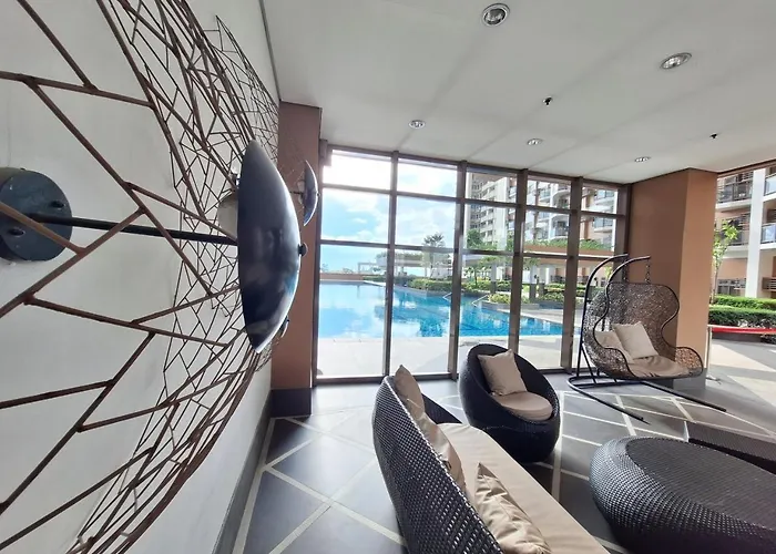 Big 1br Balcony -60sqm-pet -parking -moa,picc,ccp,wtc Apartamento *